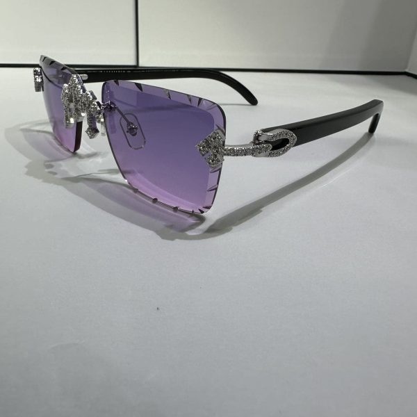 vvs-moissanite-luxury-icedout-glasses-white-gold-cross-purple-lenses