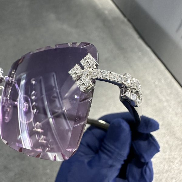 vvs-moissanite-luxury-icedout-glasses-white-gold-cross-purple-lenses