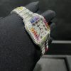 VVS moissanite Honeycomb Set icedout Luxury Hip Hop bingbing personalized watch - Image 2