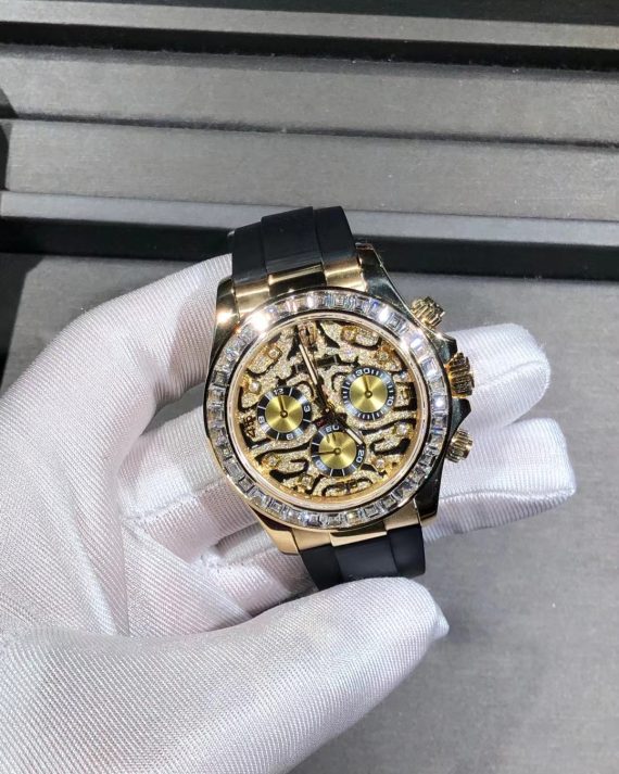 18k gold top luxury watch