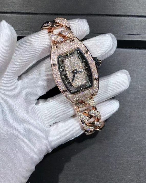 18k gold top luxury watch