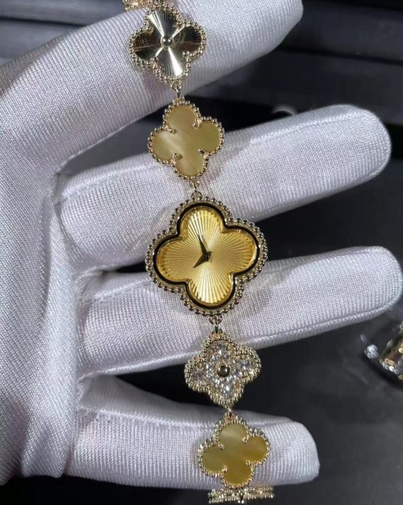 18k gold top luxury watch