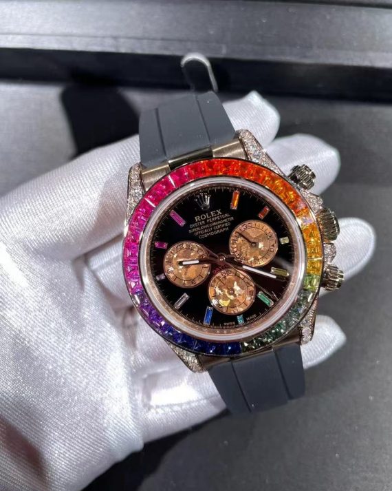 18k gold top luxury watch