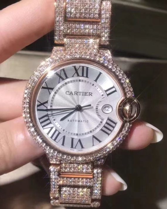18k gold top luxury watch