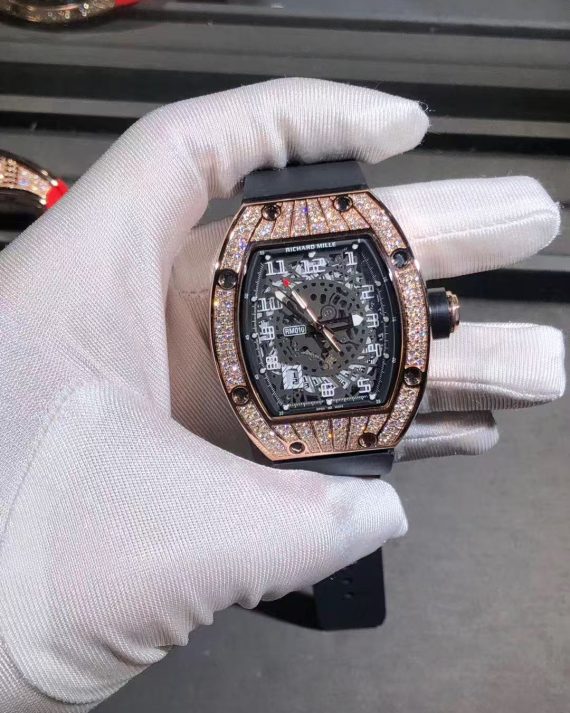 18k gold top luxury watch