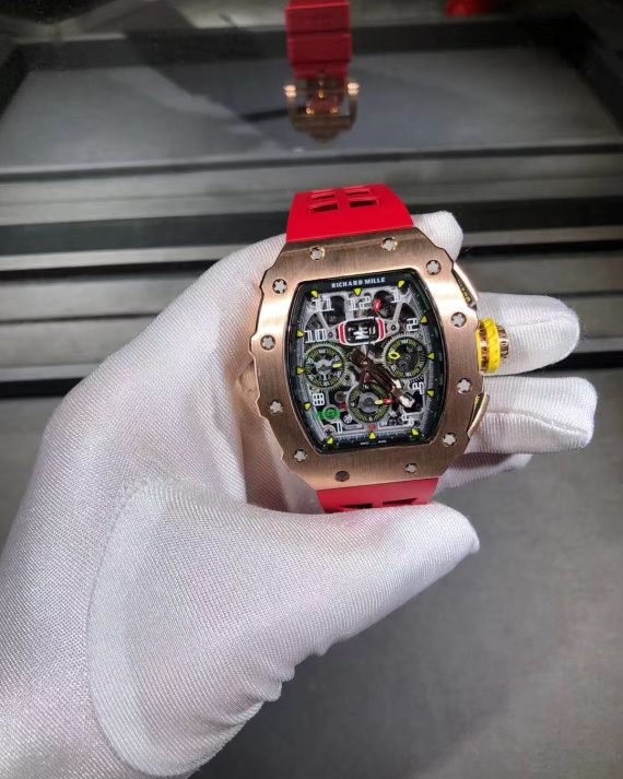 18k gold top luxury watch